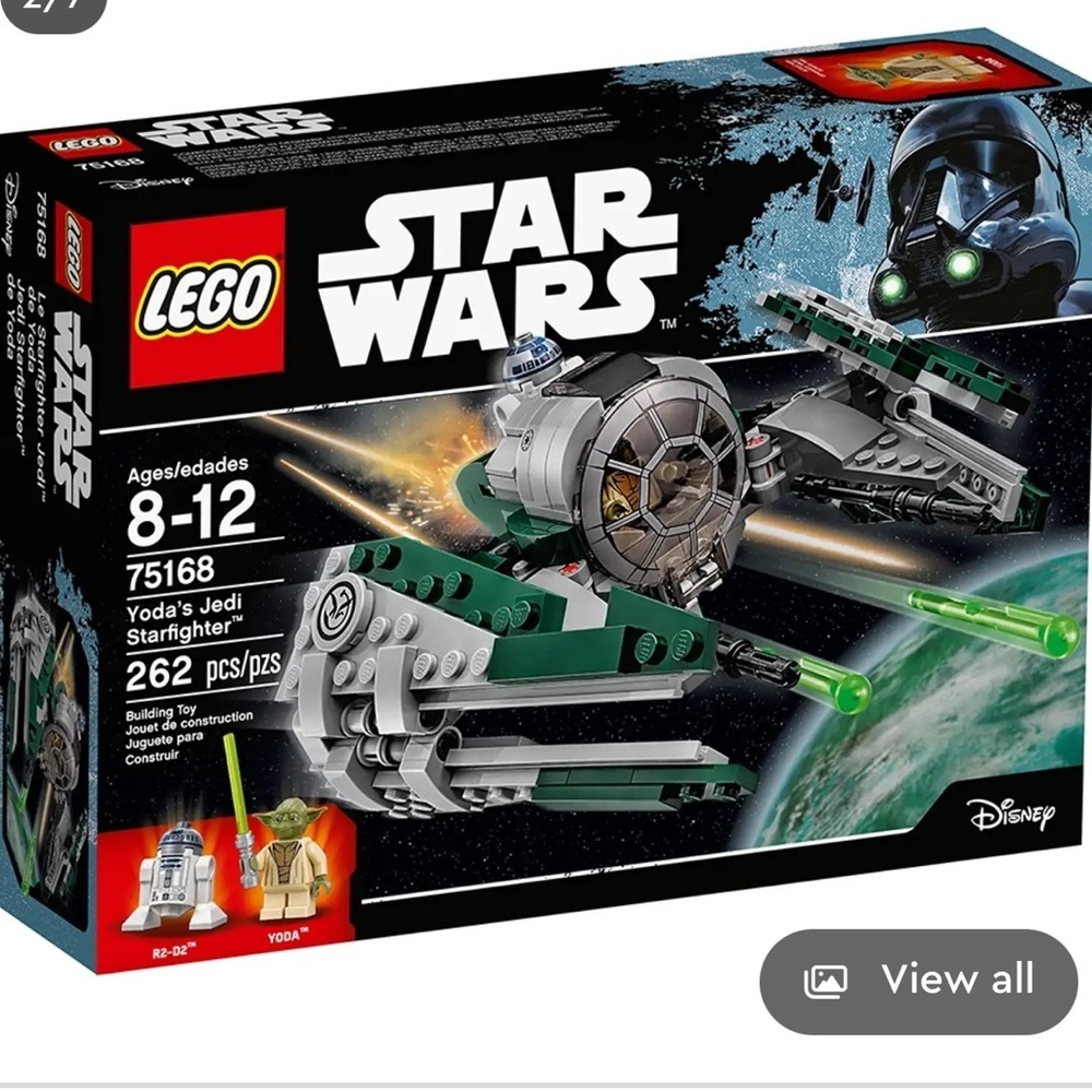 Lego Star Wars Yoda’s Jedi starfighter set 75168 262 pieces new in sealed box